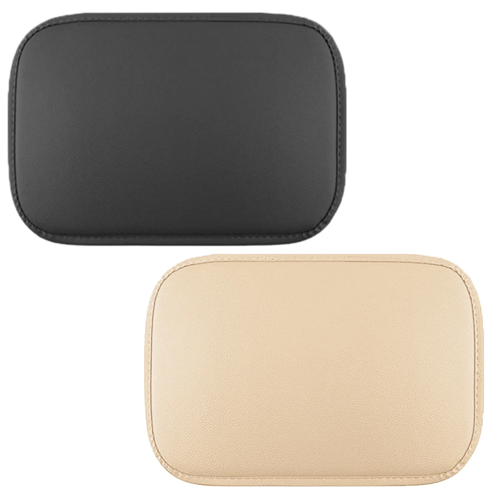 

SUVs Leather Car Armrest Box Cover Armrest Pad Universal Armrest Pad Black / Beige Color Interior Accessories