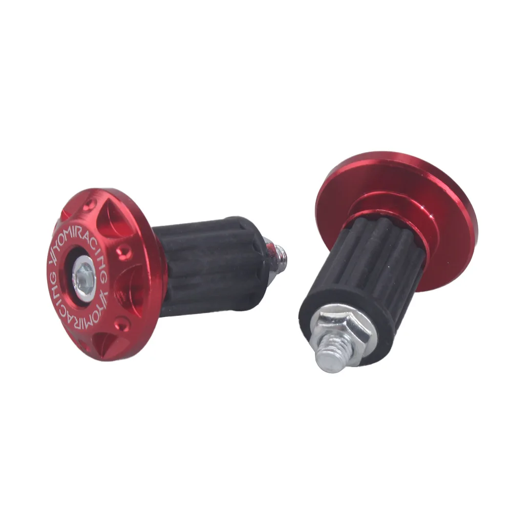Motorcycle Handle Bar Ends Plug Grips Handlebar Plug Caps Slider Motor Bike for Honda Yamaha KTM Dirt Bike Accessories
