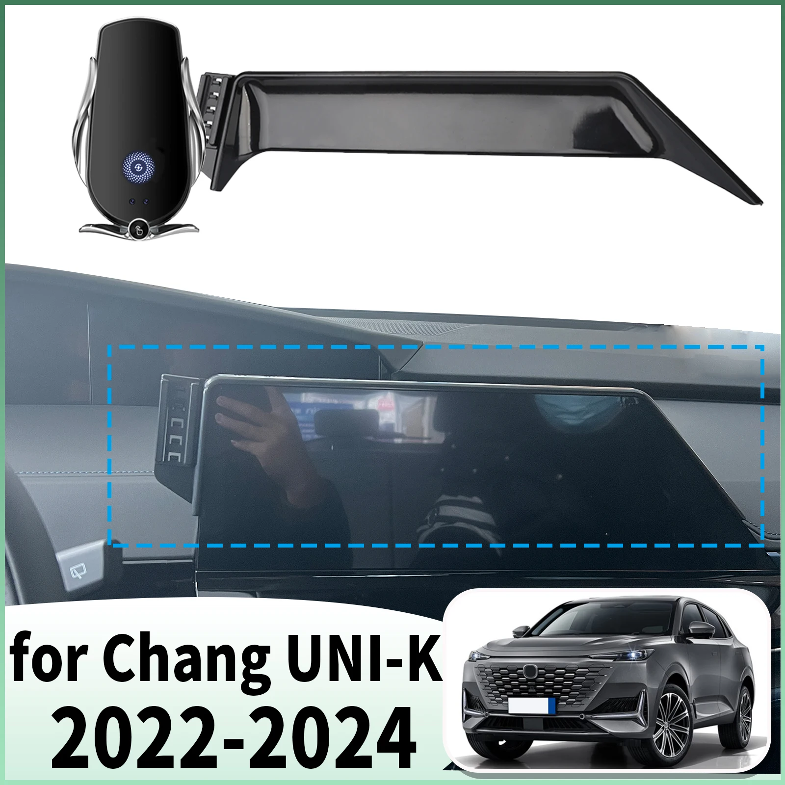 

fit for Chang UNI-K UNIK 2022 2023 2024 Specific Dashboard Navigation Phone Holder Mount Design Car​​ accessoires