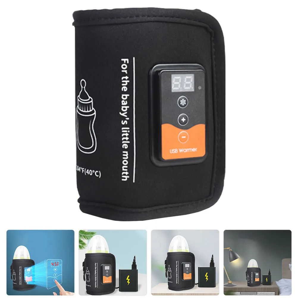 

Портативная USB-подогреватель для бутылочек, детская теплая пленка для грудного молока, многоразовая подогреватель для бутылочек для кормления, контроль температуры для путешествий