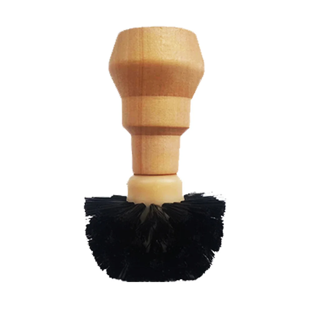 51/58mm Coffee Protafilter Brush Coffee Grinder Machine Cleaning Brush Horse Hair Wood Dusting Brush Grinder Cleaning Coffeeware