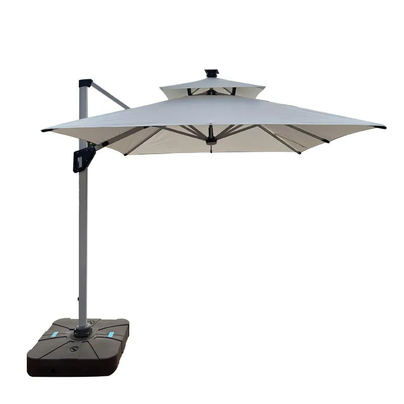 #Outdoor Villa Courtyard Umbrella Cafe Milk Tea Shop Commercial Roman Umbrella Beach Swimming Pool Outdoor Shade Roman Umbrella