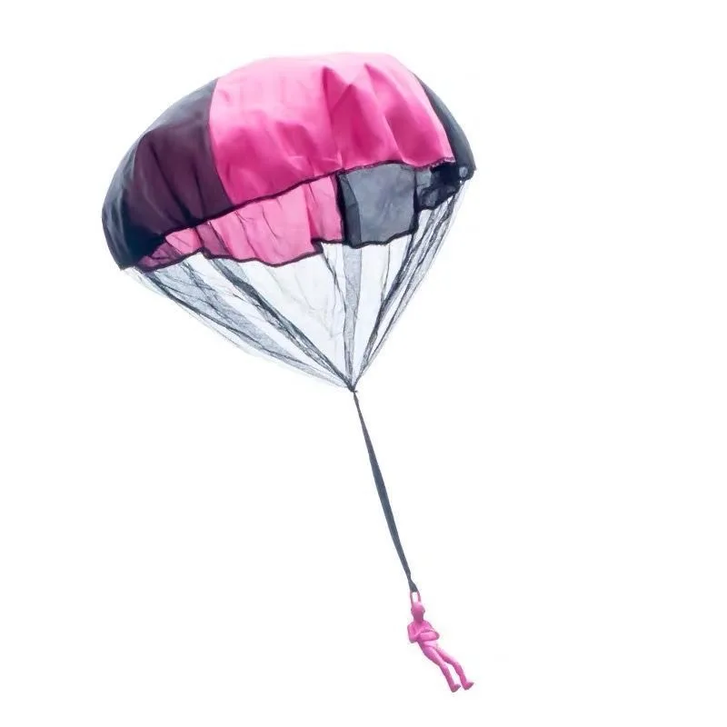 Hand Throwing Mini Soldier Camouflag Parachute for Kids Outdoor Toys Game Educational Flying Sport for Children