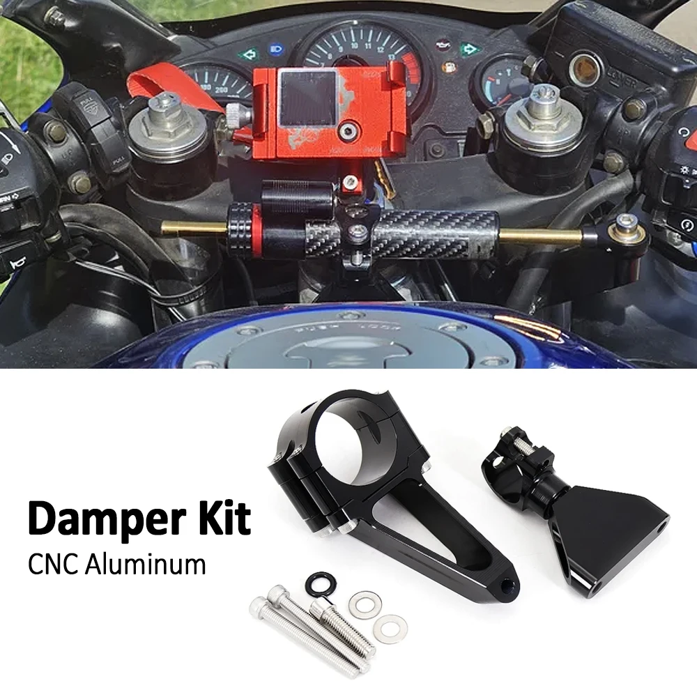 Do HONDA CBR600 F4i CBR 600 F4i 1999-2007 CNC Akcesoria Motocyklowe Amortyzatory Skrętu Stabilizator Uchwyt Montażowy Zestaw