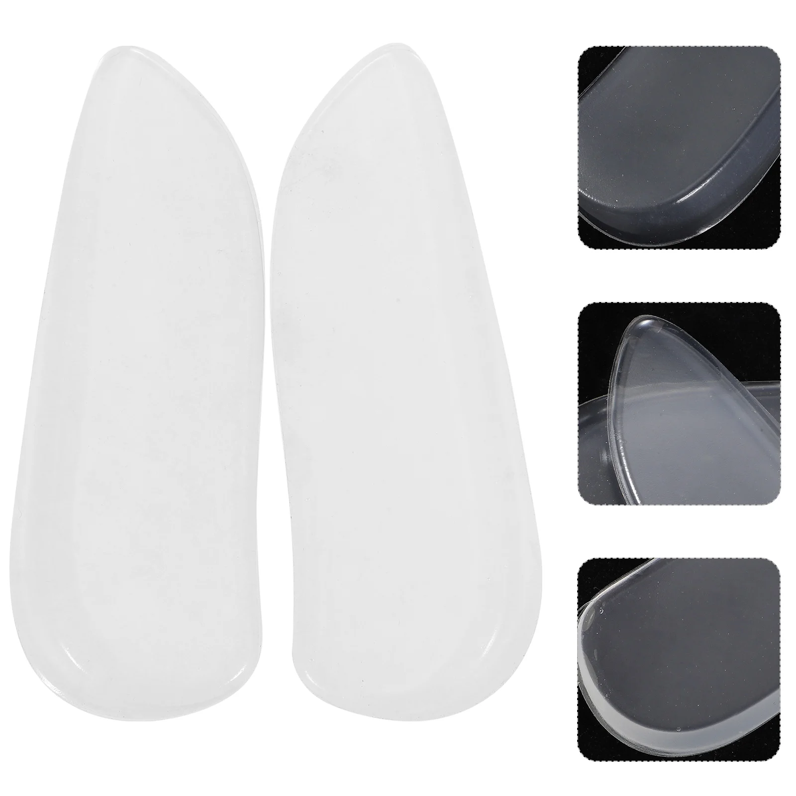 3 Pairs Gel Insoles Orthotic Heel Pads Correction X Legs Wedge Eight-leg Orthopedic Shaped Cushions