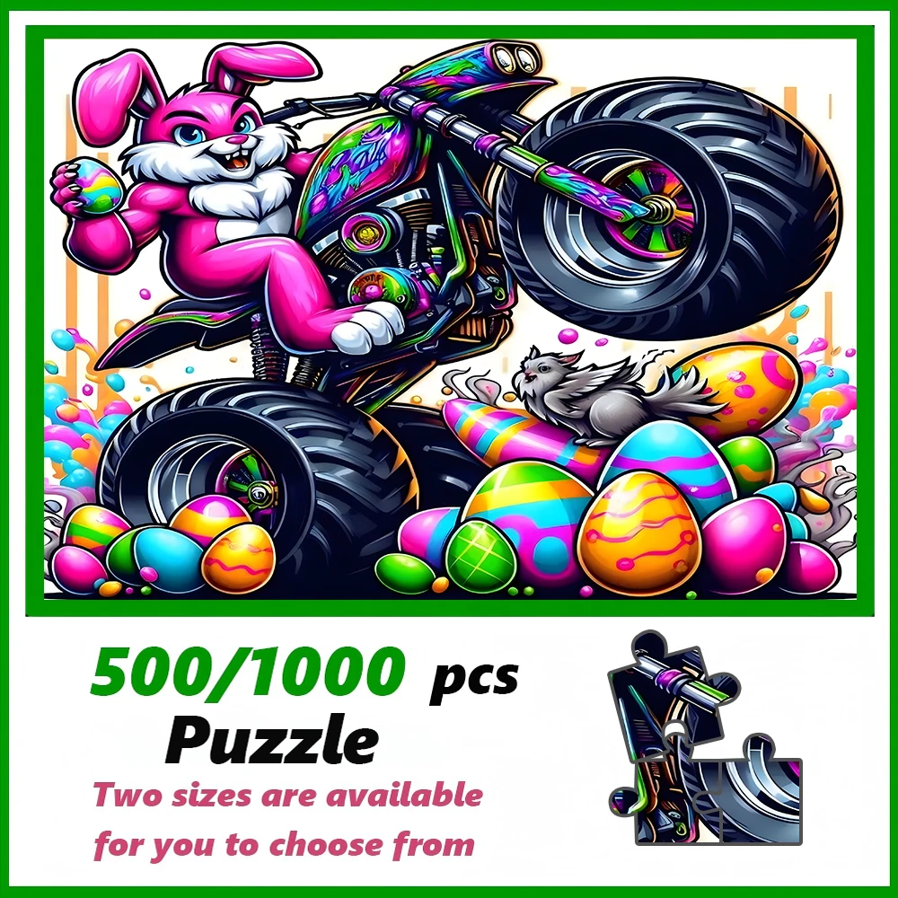 

A high-quality 500/1000-piece puzzle, perfect for adults, is a fun family game that helps relieve stress and is great for birthd