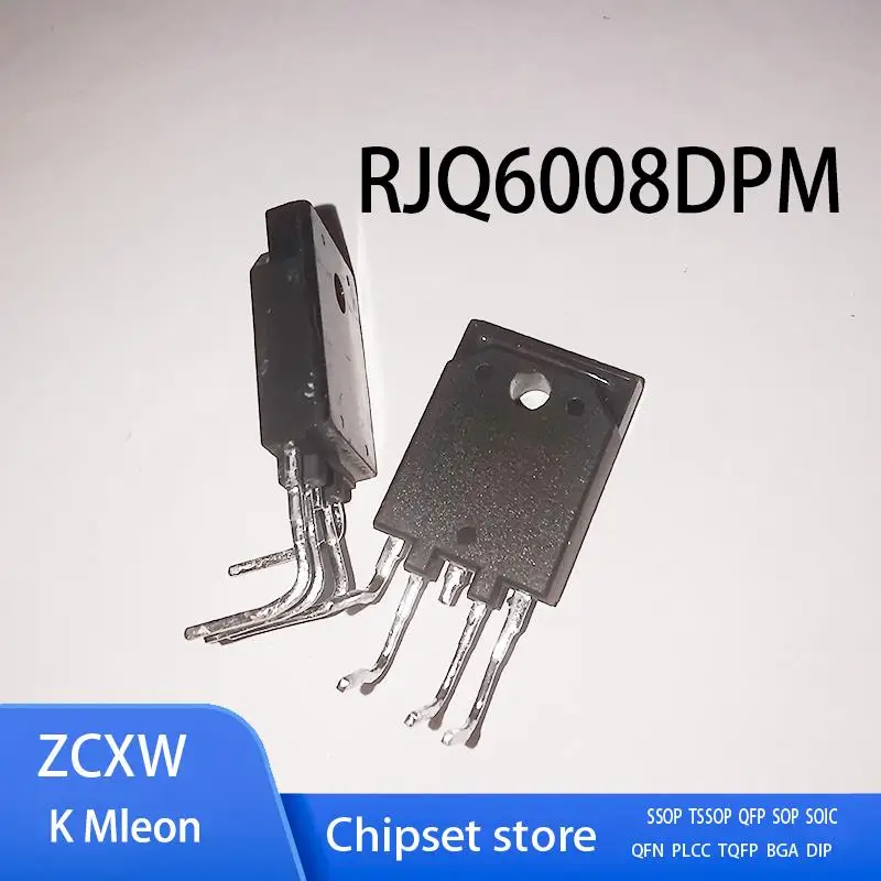 10PCS/LOT   RJQ6008DPM RJQ6008 RJQ6003 RJQ6015 TO-3PFM-5 10A 600V