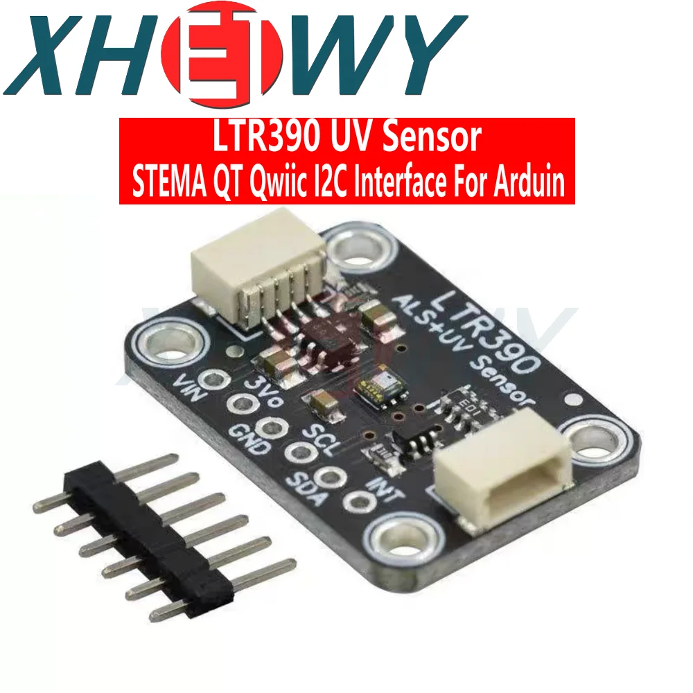 Gravity LTR390 UV Light Sensor 280nm to 430nm Support I2C UART 3.3V or 5V for Light intensity detection Weather Experime