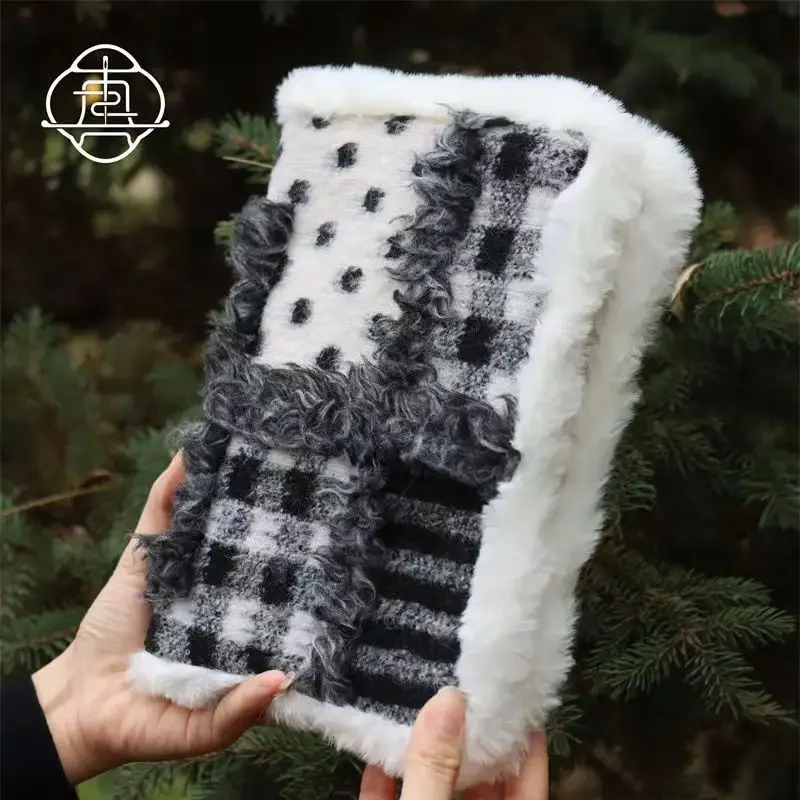 【Christmas Snow】Original Handmade A5 A6 Notebook Covers Protector Book Sleeve Crafted Fabric Products Diary Cover,in Stock