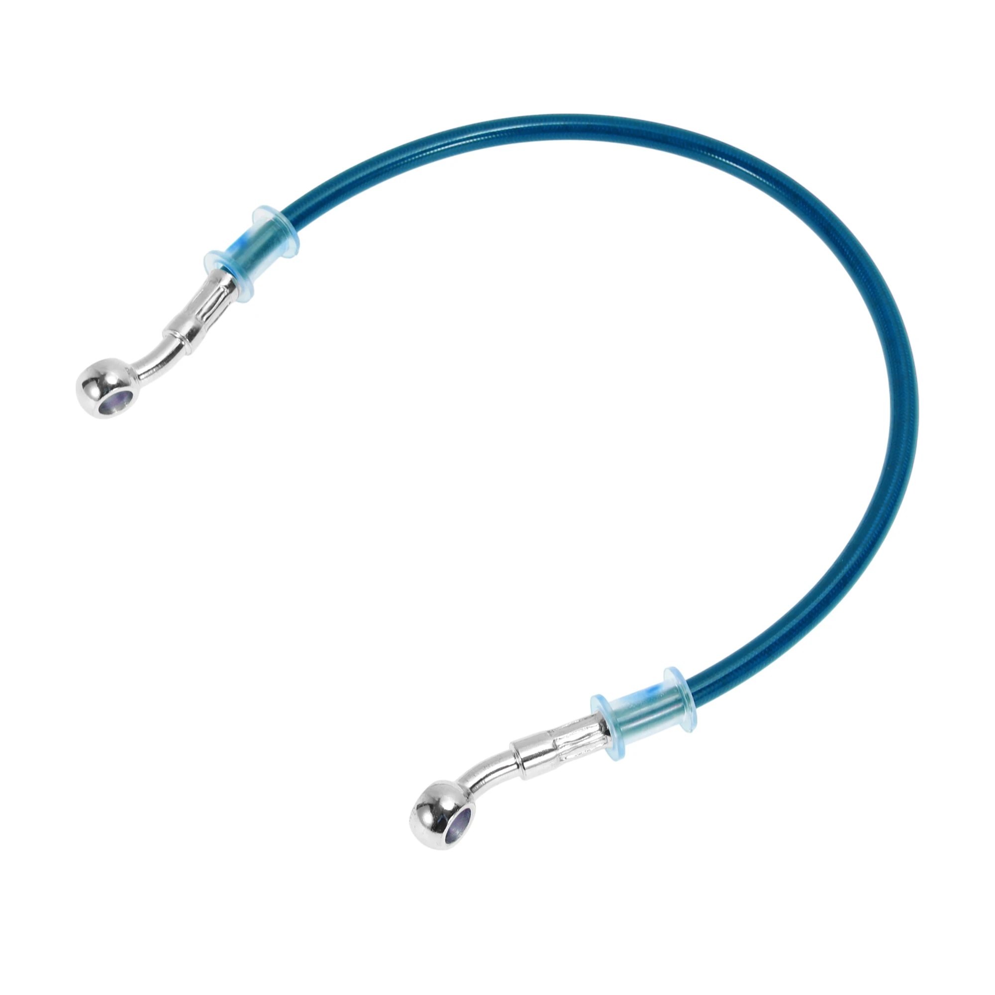 UXCELL 50cm Motorcycle Brake Clutch Oil Hose Line Blue