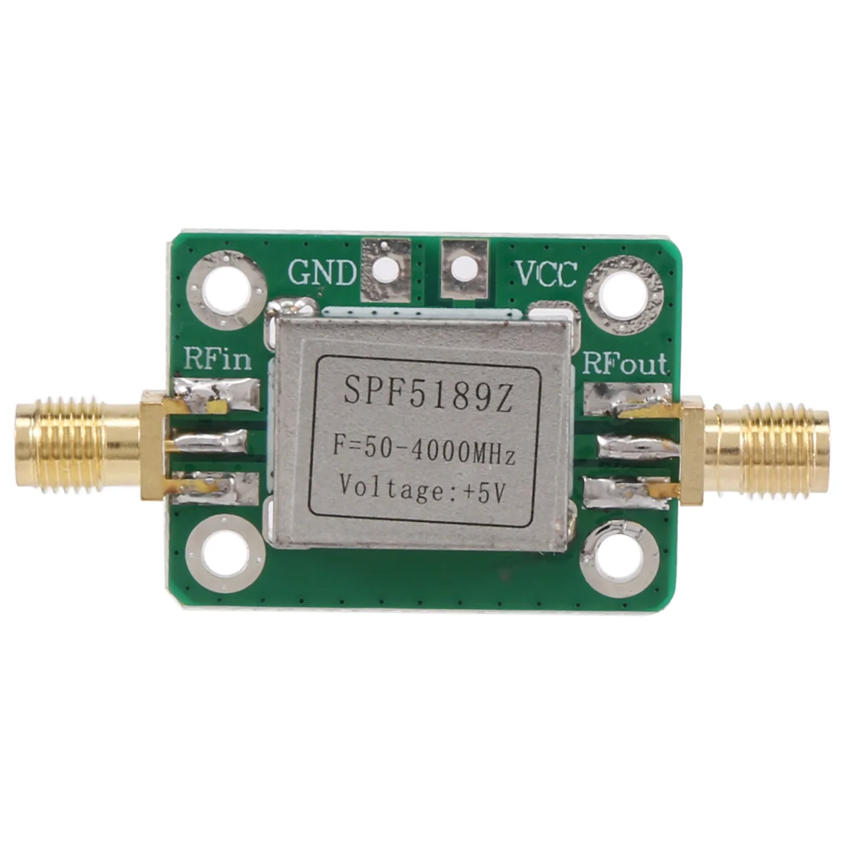 

RF Amplifier, Low Noise LNA 50 to 4000MHz SPF5189Z RF Amplifier for Amplifying FM HF VHF UHF Radio Signal