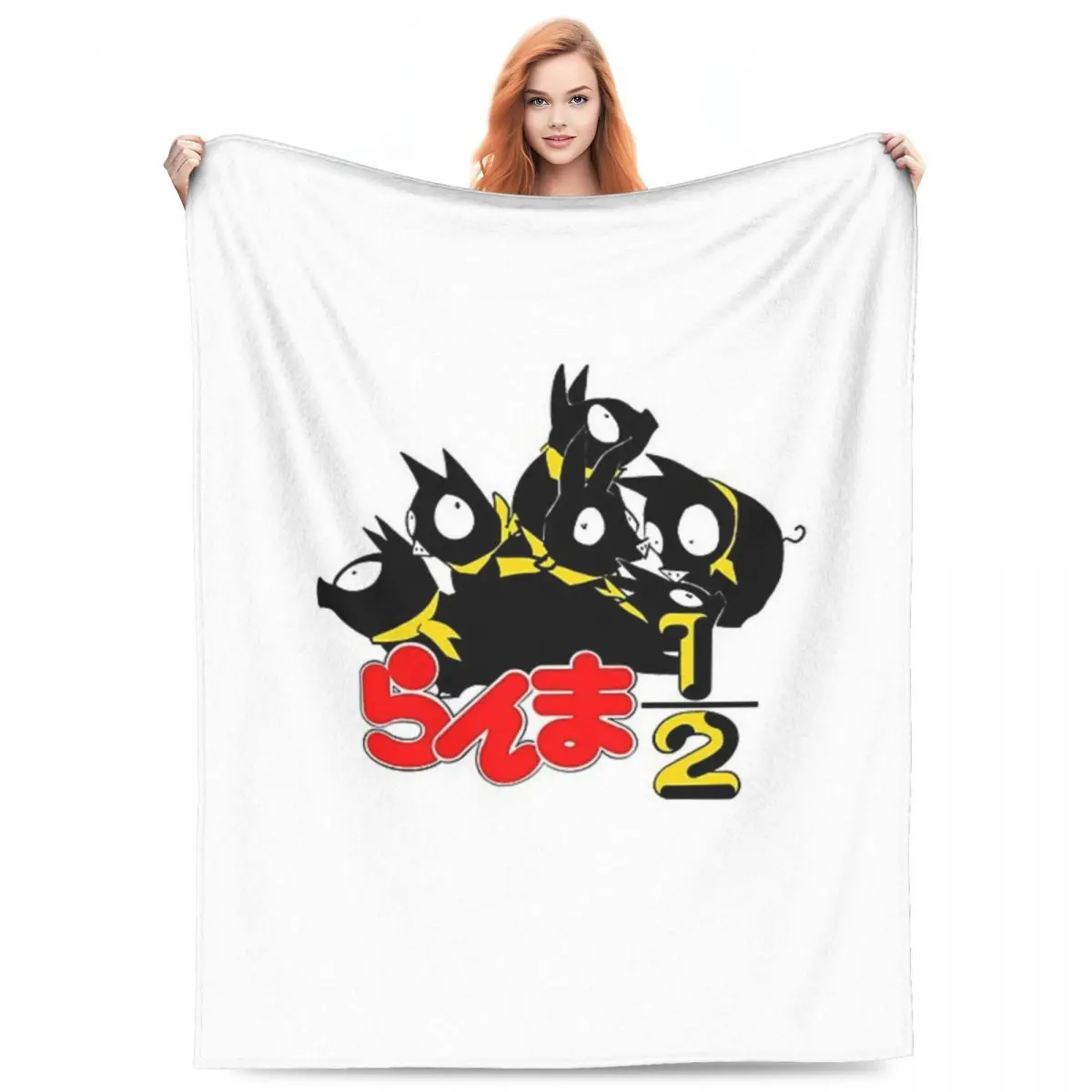 

Одеяло P Chan Ranma, мягкое теплое фланелевое одеяло, постельные принадлежности для кровати, гостиной, пикника, путешествия, домашний диван