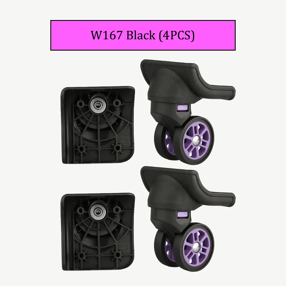 4 قطع عجلات أمتعة لحقائب السفر، عجلات بديلة مقاومة للضغط لحقائب السفر. #3