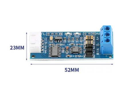 TTL to RS485 Power Supply Converter Board 3.3V 5V Hardware Auto Control Module AVR Wide Voltage Singal Indicator