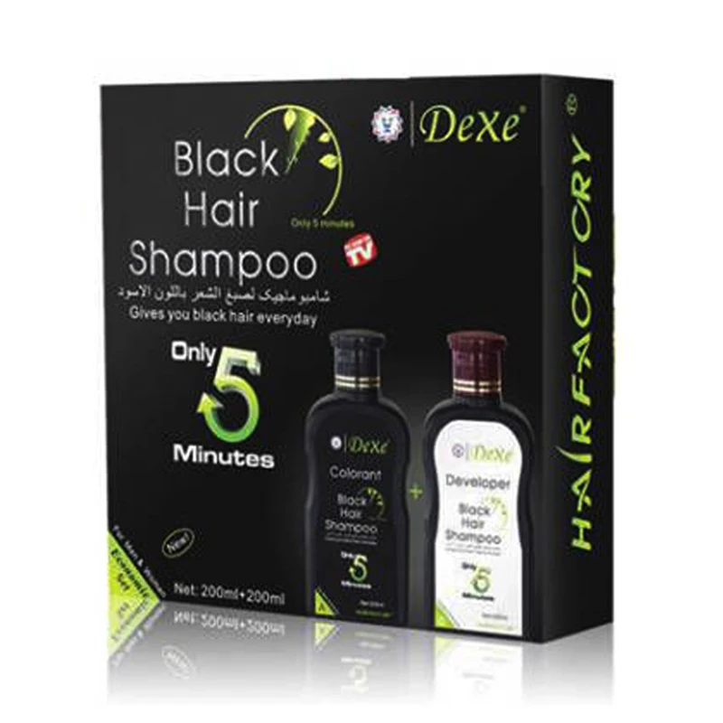 Organic Natural Fast Hair Dye Only 5 Minutes Noni Plant Essence Black Hair Color Dye Shampoo For Cover Gray White Hair