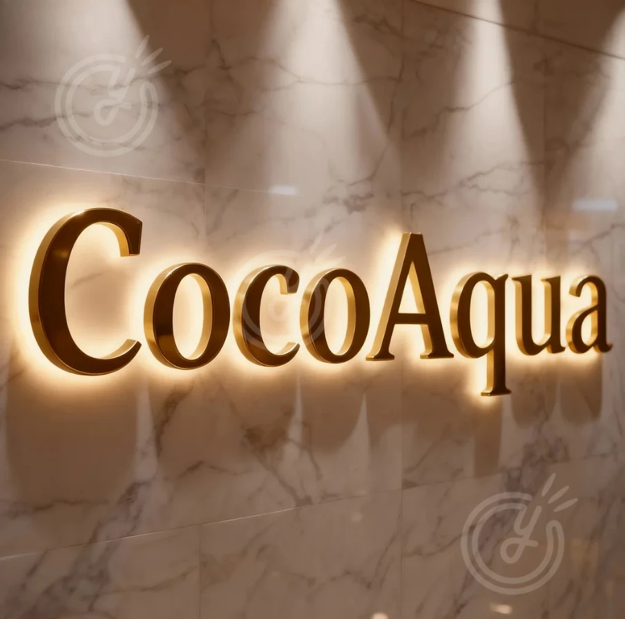 Custom Neon Light Business Logo Metal Sign Letters Luminous Acrylic Signs Advertising Wall Personal Design Signage Garage Led 3d