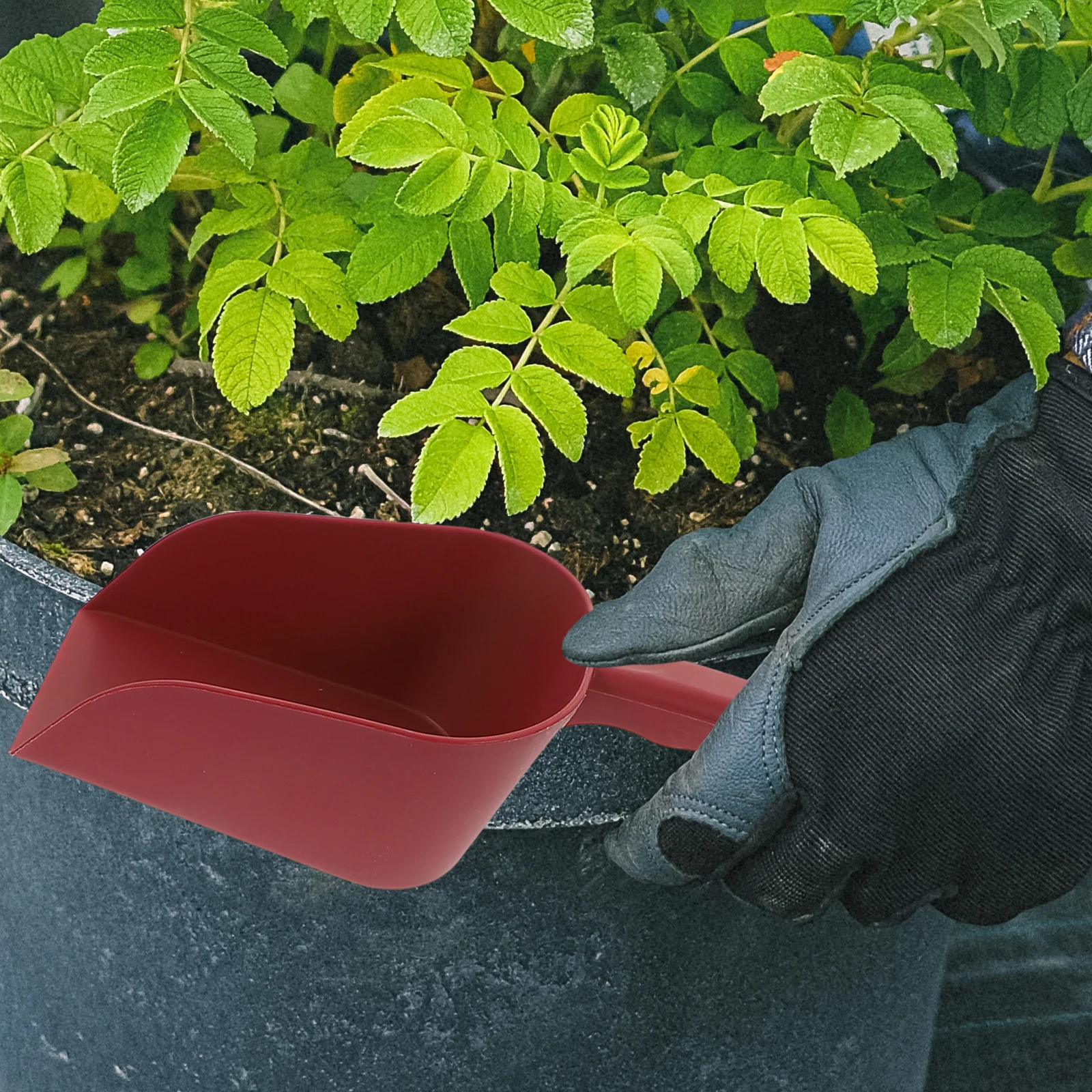 

3Pcs Garden Shovels Durable Plastic Soil Scoops Transplanting Weeding Gardening Tools for Indoor Plants Soil Scoop