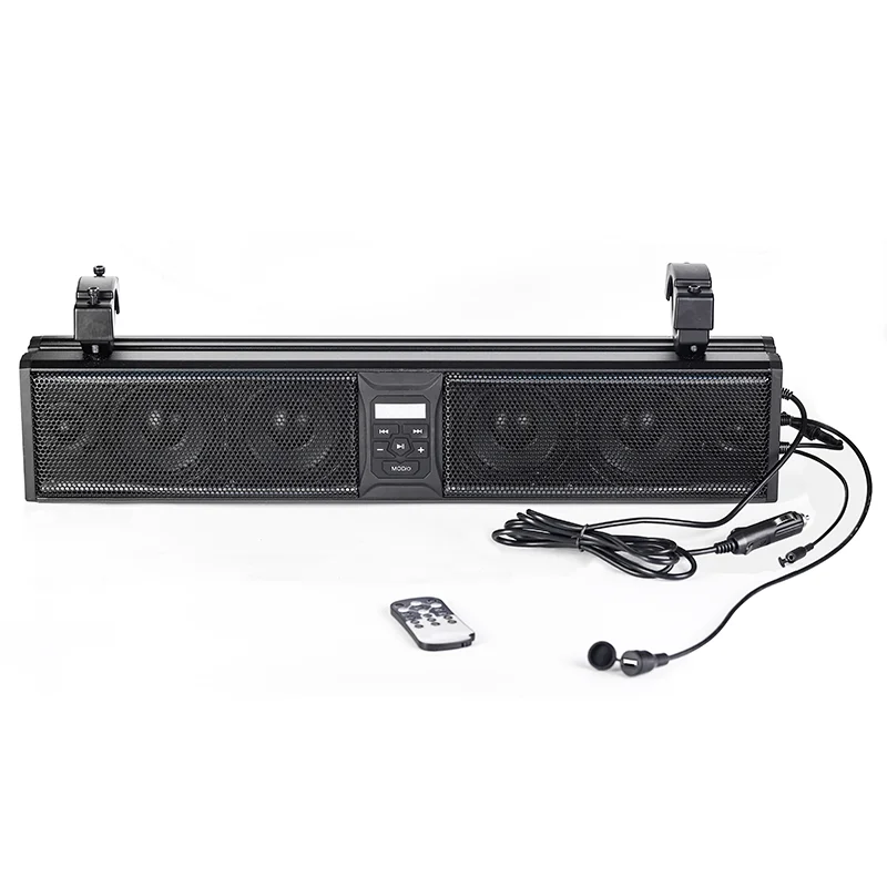Airow auto Best New Sound bar Audio Systems Marine Custom Universal Roofs BT Overhead 6 Speakers Packages Anti-theft Waterproof