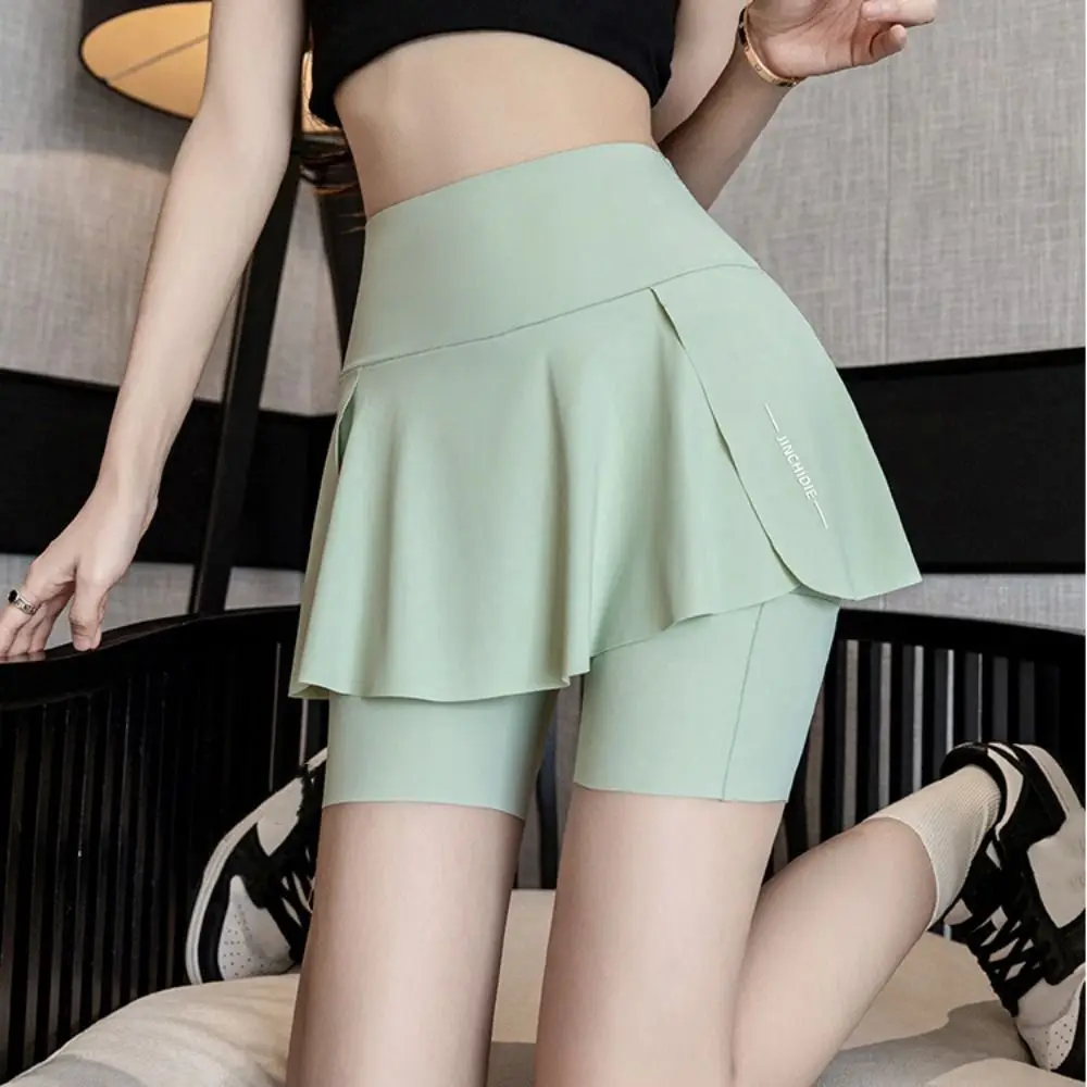 

Side Pocket Fitness Shorts Legging with Pocket High Waist Elastic Leggings Solid Thickened Sports Yoga Pants Women's Clothing