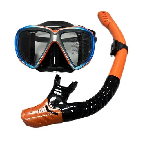 QYQ máscaras de buceo profesionales para adultos, conjunto de esnórquel, falda de silicona, gafas, máscara de buceo
