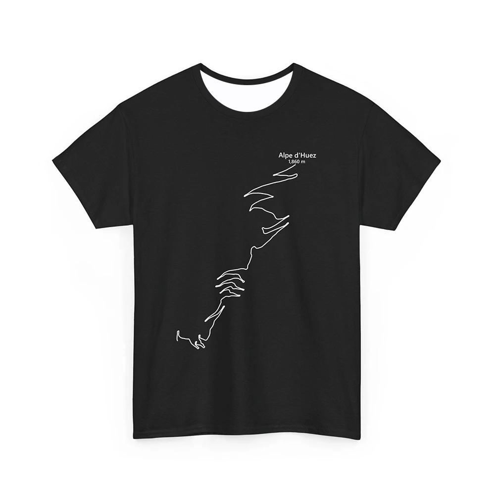 Alpe d'Huez Cycling T-Shirt Tour De France Climber Legendary 21 Bends Col Collector Comfortable Fit Graphic Tee For Men Women
