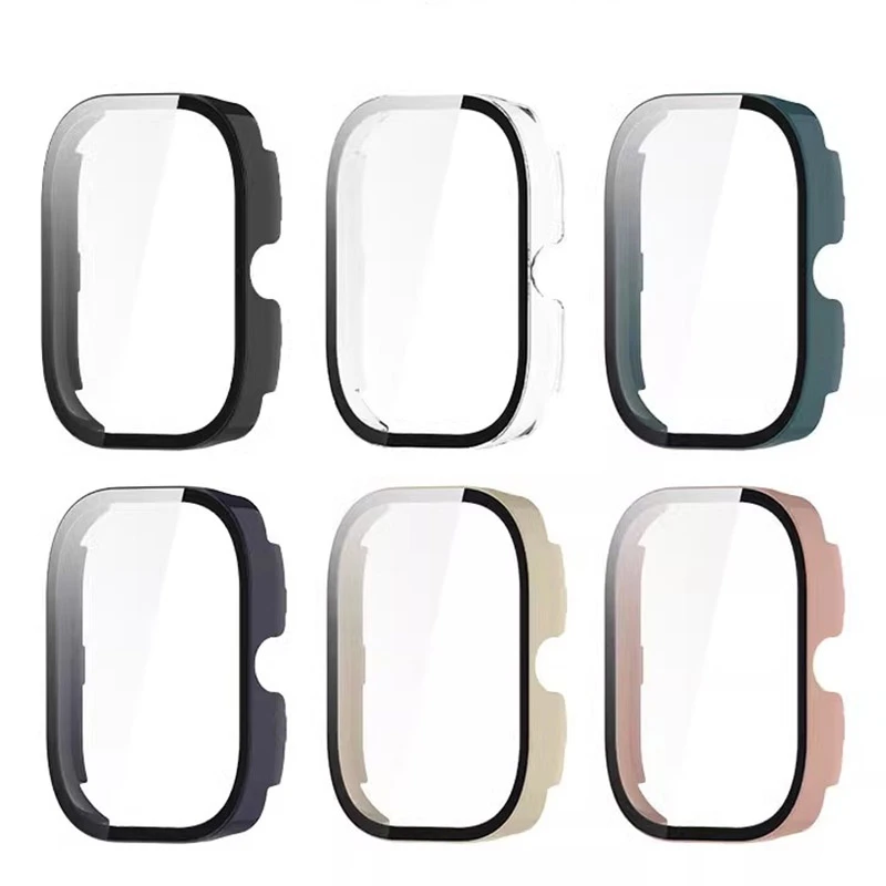 Защитный чехол из стекла для ПК для Redmi Watch 5, полное покрытие, защитная пленка для экрана для Xiaomi Redmi Watch 4, пленочный бампер с защитой от царапин