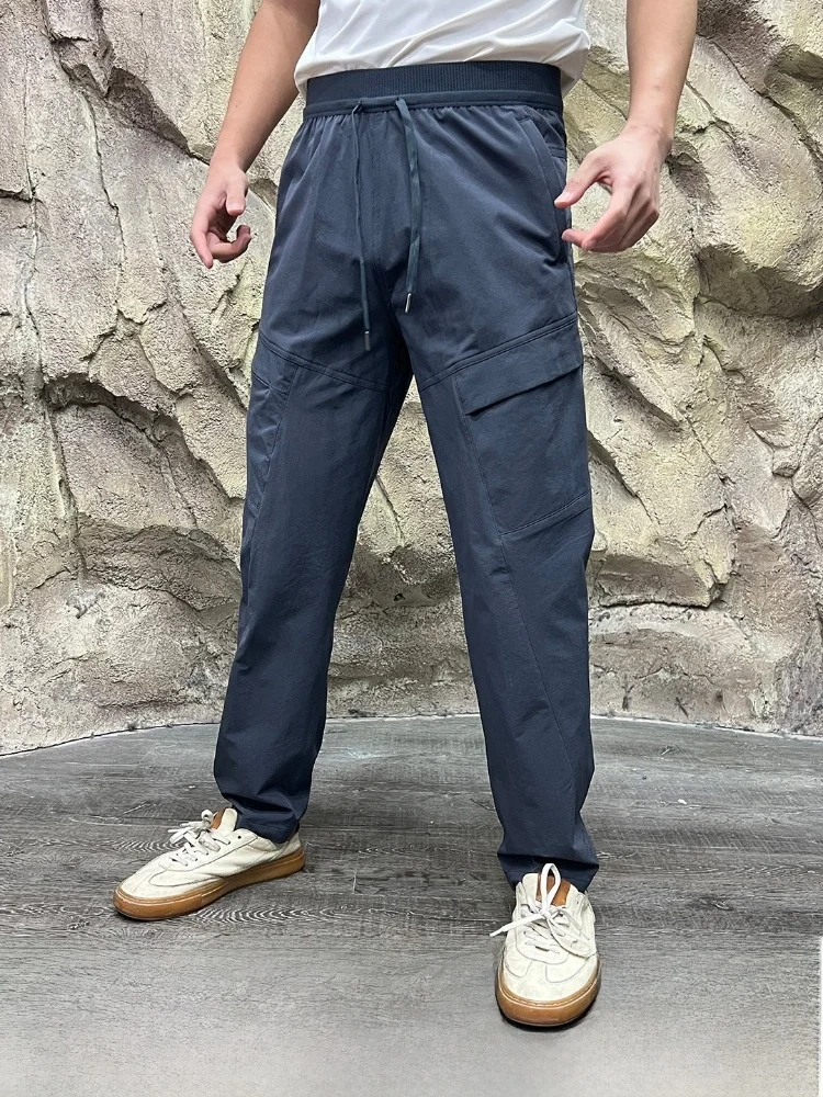 

Outdoor Men's Casual Pants Breathable Qui Dry 3D Cut Moisture ng Waist ket Workwear Spring Summer Straight Leg Trou...