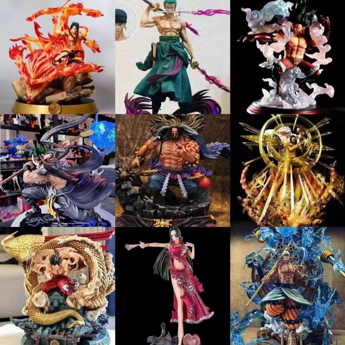 Anime Blind Box Naruto One Piece Dragon Ball Action Figure Verrassingscadeau Speelgoed PVC Model Pop Willekeurige stijl Collectible voor Otaku