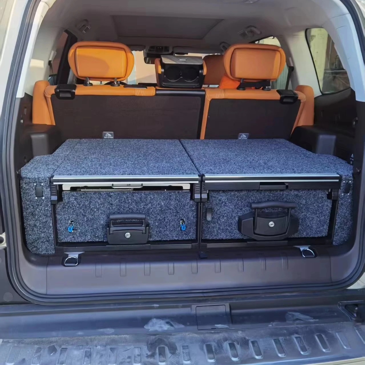 

Heavy Duty Metal Roller Drawer For SUV Pickup Car Trunk Rear Cargo Storage Tool Box For Tank 500/Tank 300