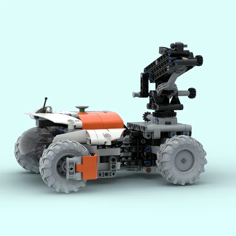 472 pçs moc material manuseio guindaste mod modelo técnico blocos de brinquedo construção diy idéia educação presente natal crianças