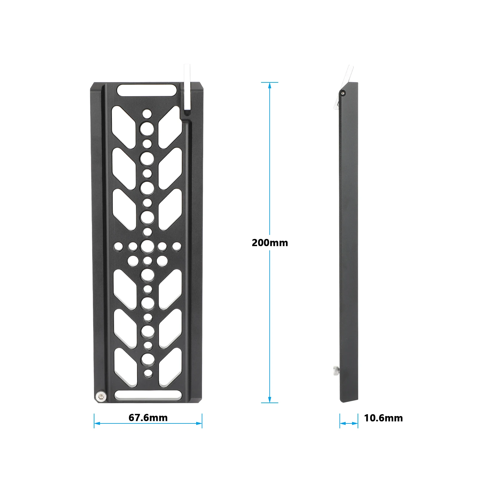 HDRig 8" ARRI standaard zwaluwstaartplaat en 15 mm LWS-grondplaat, duurzame camerabeugel voor filmische opnamen, compatibel met Sony