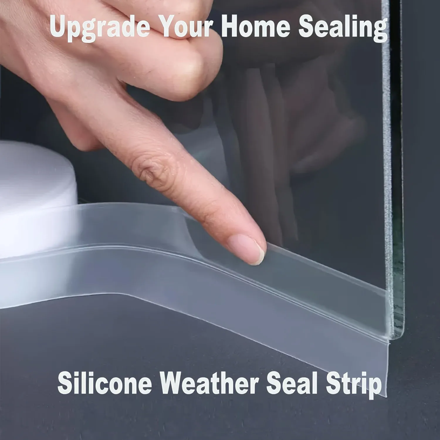 Door Weather Strip Windproof Tape Window Niche Sealing Stripping Self-adhesive Door Gaps Strip Window Shower Gasket Insulation
