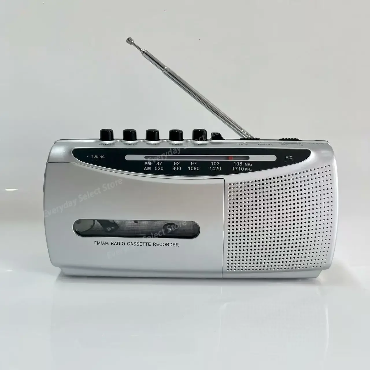 BYH-E9 AM/FM Multiband Portable Radio Old Man Morning Practice Player Tape Recorder Outdoor Cassette Player Nostalgic Gift