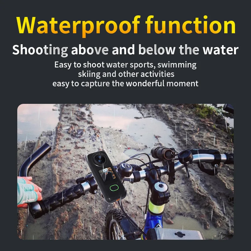 Anti Shake Driving Recorder Camera Pocket Thumb Sports Camera Waterproof Touch Screen 4K Video HD Lens