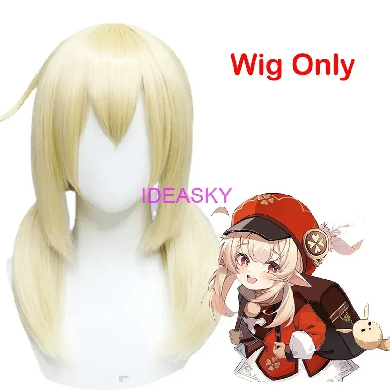 lili 123Cosbao klee cosplay genshin impact witch shoes For kids child wig and hat plus size new skin bag backpack clothes dress