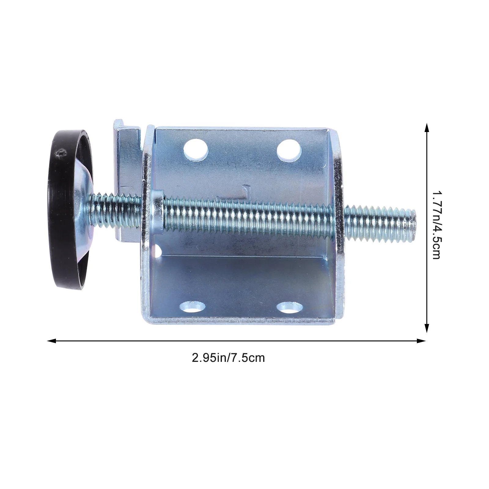 Piedini livellanti per gambe per mobili resistenti regolabili da 4 pezzi per unità di scaffalature per banco da lavoro per tavolo livellatore per gambe dell'armadio