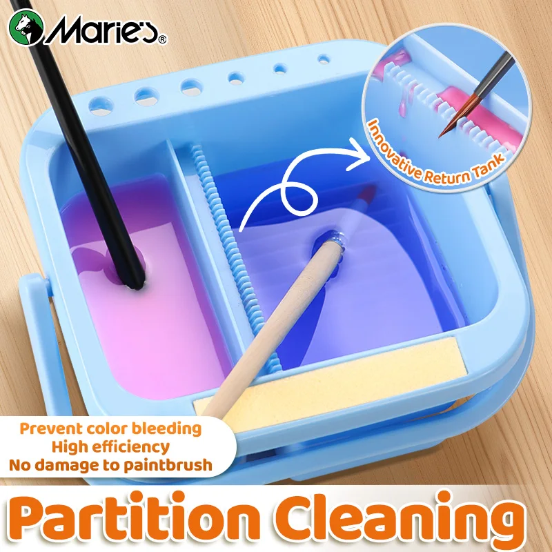 1pc Marie multifunctionele borstelreiniger/wasmachine, wit, roze, blauw draagbare handborstel wastafelhouder, organizer voor acryl