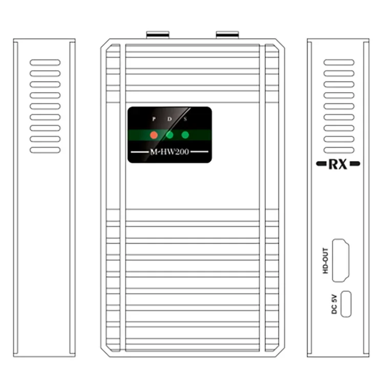 ワイヤレスhdビデオおよびオーディオ信号送信機および受信機、バックバックバックバックバックルバッテリー付きワイヤレスエクステンダー、200m