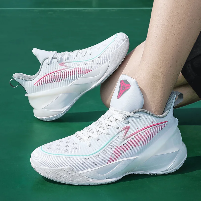 2024 New Summer and Autumn Basketball Shoes Non-slip Breathable Wear-resistant Student Friction Versatile Sports Shoes