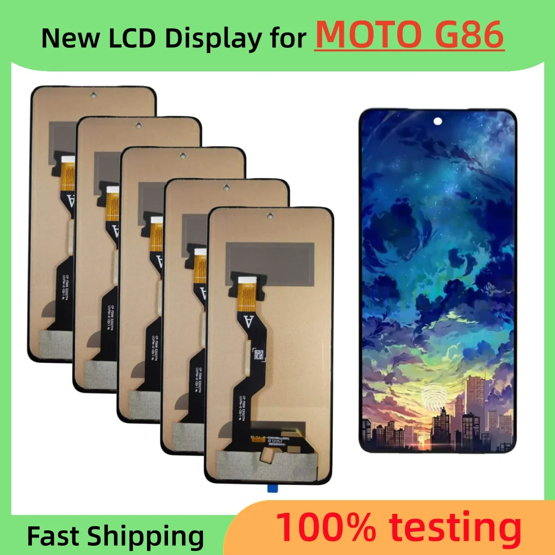 

New display For Moto G86 OLED Display Touch Screen Digitizer Assembly replacement parts
