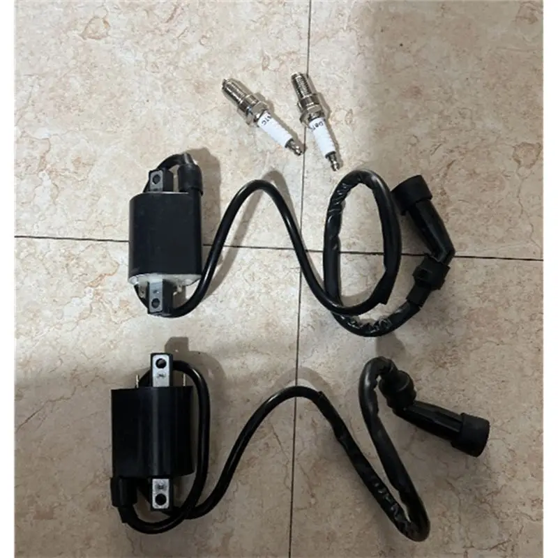 HOT-R+ L& Spark Plug 5EL-82310-00-00 2 Pcs Ignition Coil Pack For V Star 1100 XVS1100 1999-2009 Motorcycle,R+ L& Spark Pl