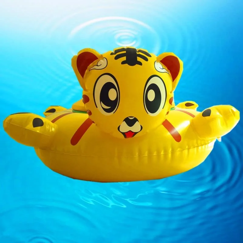 Children Electric Motor Boat Battery Inflatable Bumper Boat For Swimming Pool
