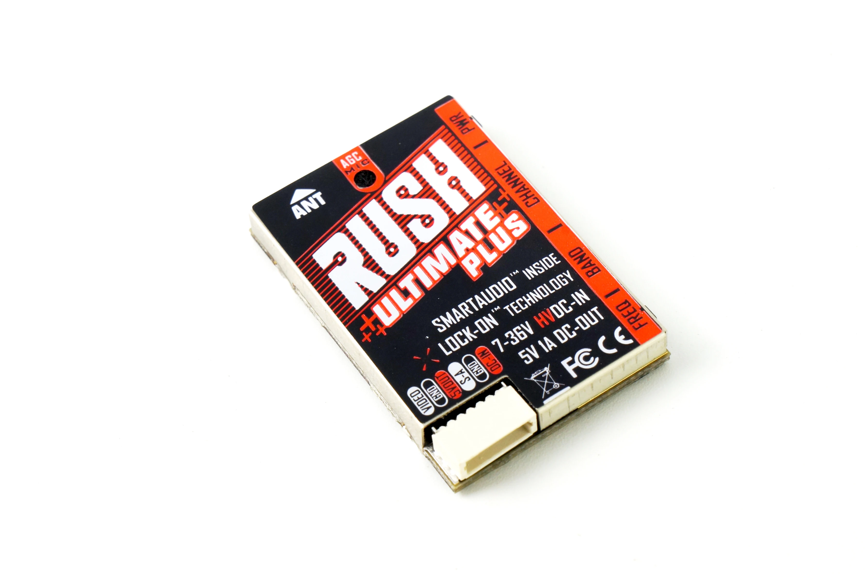 RUSH TANK Ultimate Mini/TANK PLUS VTX 5.8GHz 48CH 2-8s 800mW Video Transmitter Smart Audio AGC MIC FPV Racing Car