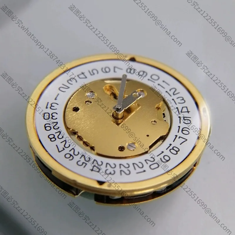 Suitable for The Original New Movement 5030D Gold/white Quartz Movement