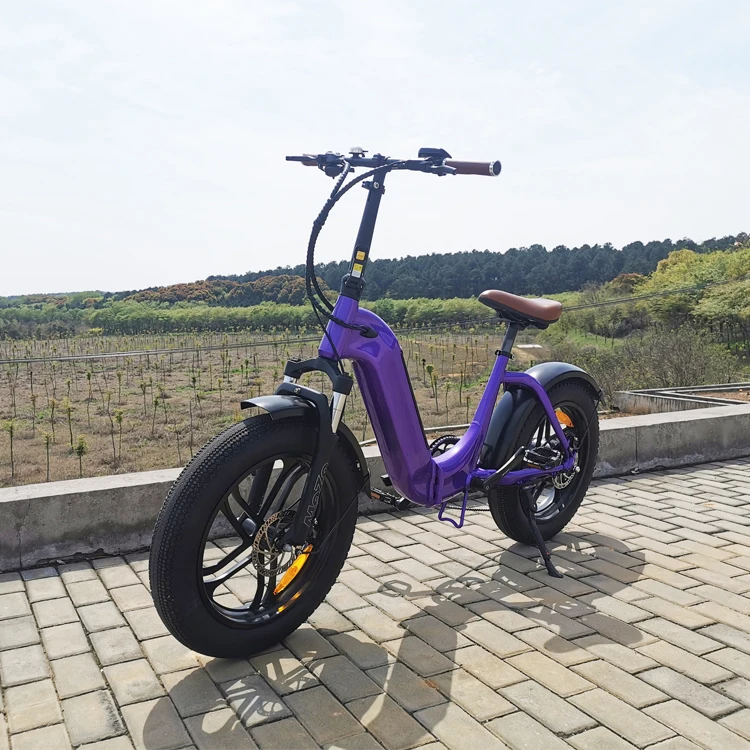 STLF سعر الجملة 7 سرعة 350 واط 500 واط 52 فولت 20 بوصة طويلة المدى إطار من سبائك الألومنيوم E الدراجة على الطرق الوعرة دراجة كهربائية