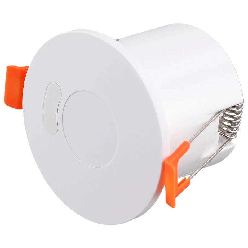 Zigbee Mmwave Rilevatore di presenza umana 220V/110V Radar Sensore di movimento Relè Lux Rilevamento luce/distanza Tuya