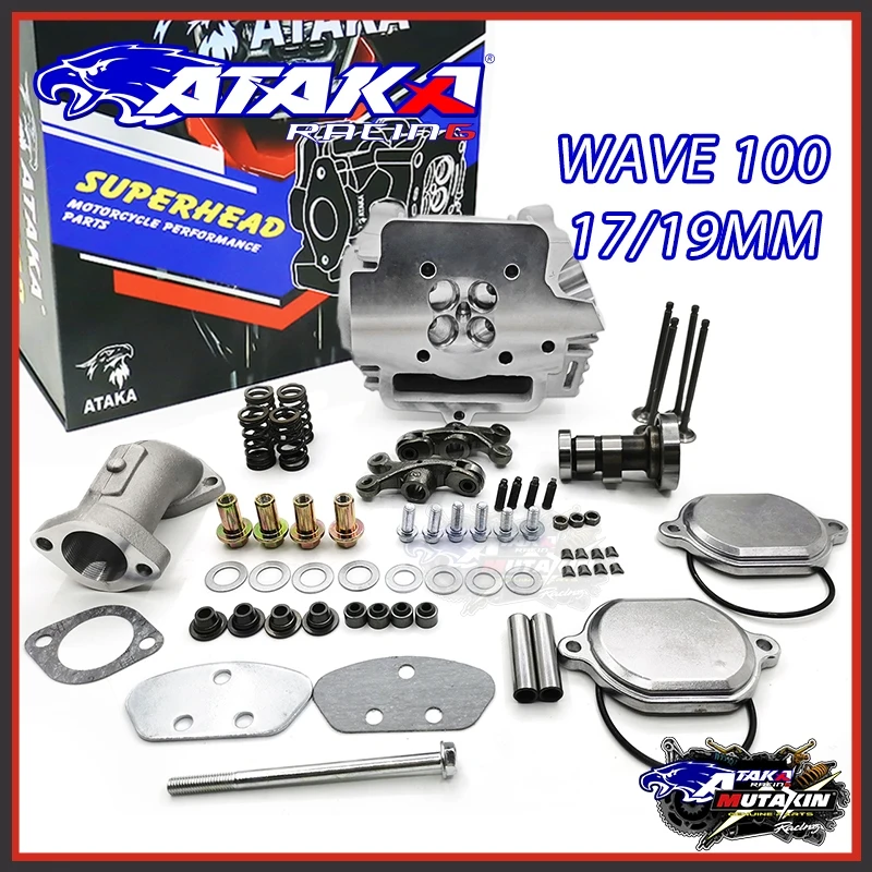 ATAKA Racing WAVE 100 XRM110 (17/19MM) jeu de culasse 4V EX5 Astrea Star Prima Grand Supra X100 modifier Super tête