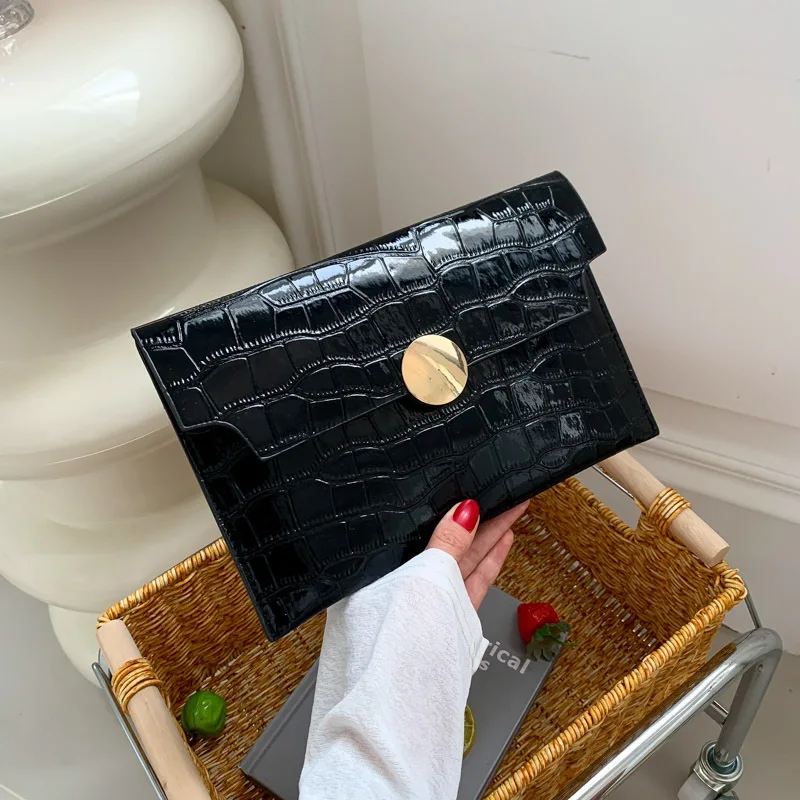 

Women Fashion Clutch Glitter Evening Party Handbags Portable Black Gold Silver Shoulder Bag Wedding Clutch Purse Envelope Clutch