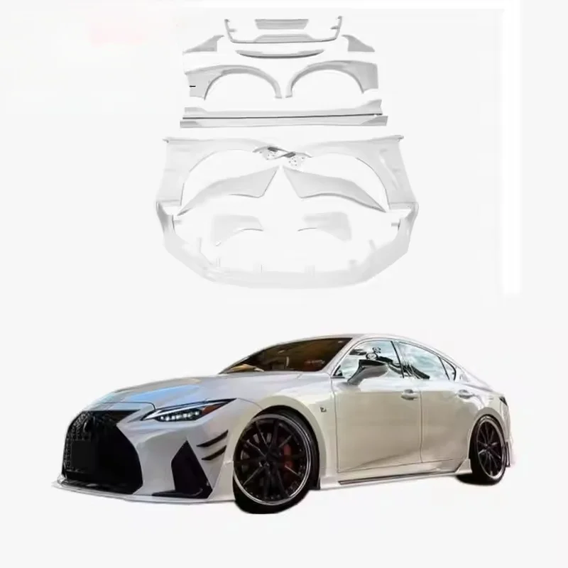 2021-2024 IS ART Style Body Kit Front Lip Wheel Eyebrow Side Skirt Rear Diffuser High Quality Car Modification Parts