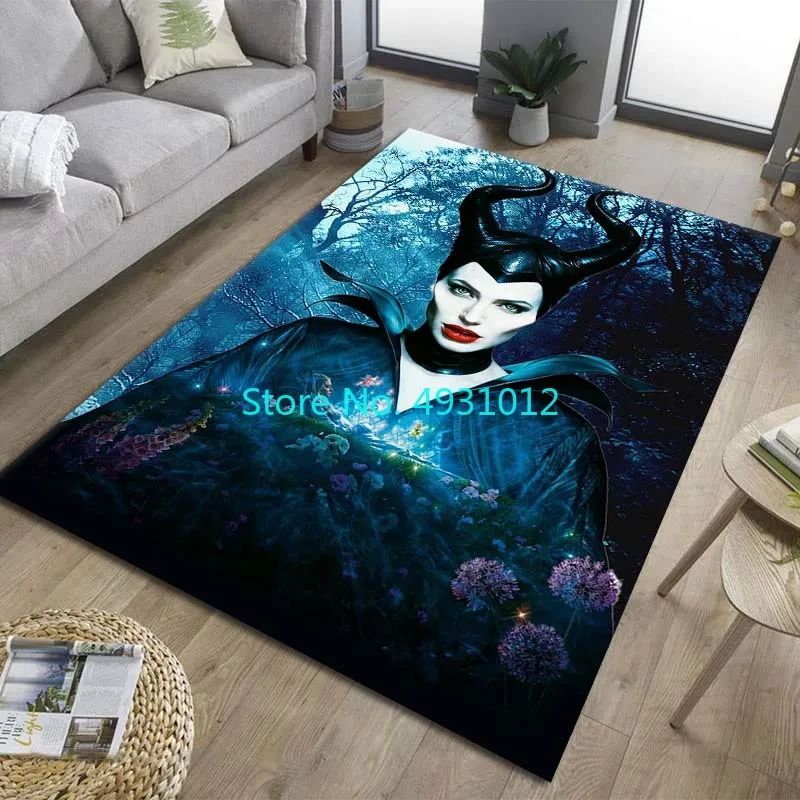 

Малефисентный ковер для гостиной, ковер для гостиной, спальни, прикроватный мягкий удобный детский противоскользящий напольный коврик